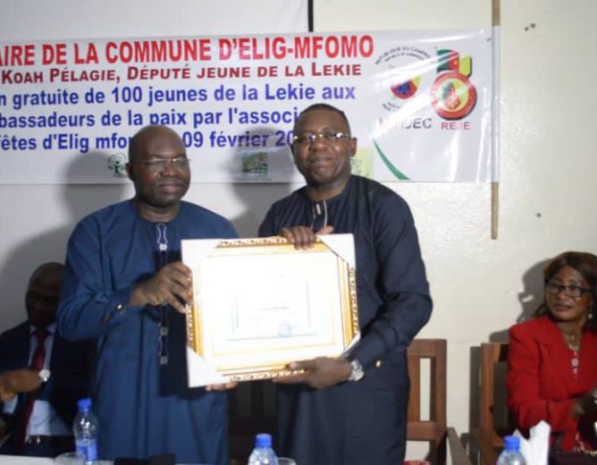 Elig Mfomo a accueilli le représentant résident de l’IAI Cameroun
